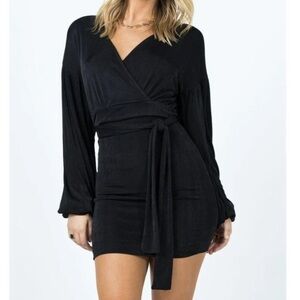 NWT Princess Polly Jasmine Balloon Sleeve Mini Dress